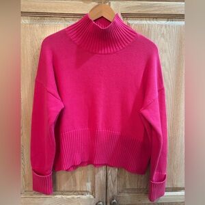 525 America Vibrant Pink Ribbed Knit